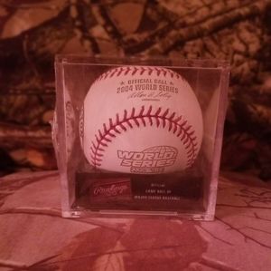 Unopened 2004 World Series Baseball